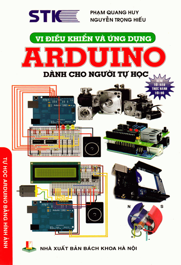 Sách vi điều khiển và ứng dụng Arduino dành cho người tự học