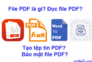File PDF là gì? Đọc File PDF ? Cách bảo mật tệp tin PDF?
